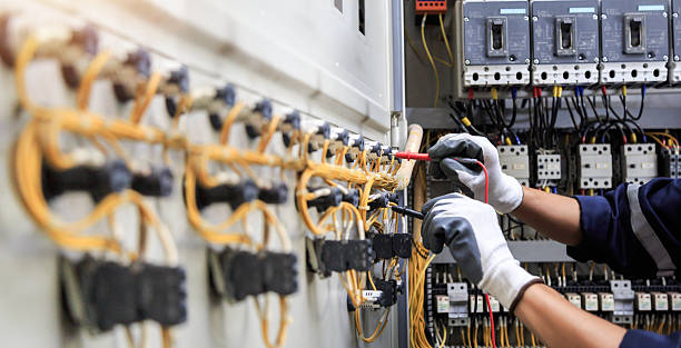 Professional Electrician technician working in Clyde, TX